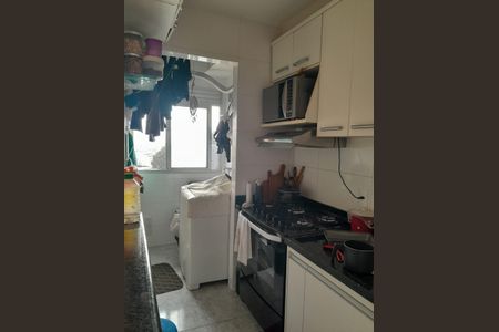 Área de serviço de apartamento à venda com 2 quartos, 55m² em Jardim Calux, São Bernardo do Campo