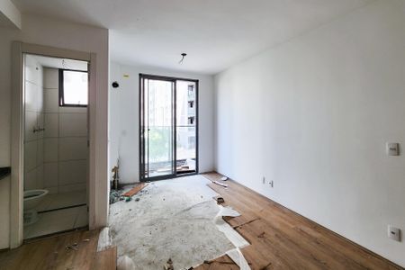 Sala - Quarto de kitnet/studio à venda com 1 quarto, 30m² em Santo Cristo, Rio de Janeiro