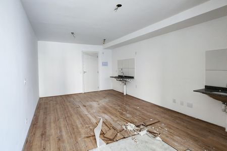 Sala - Quarto de kitnet/studio à venda com 1 quarto, 30m² em Santo Cristo, Rio de Janeiro