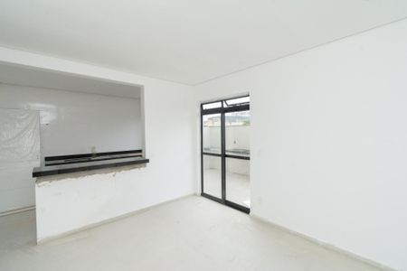 Sala de apartamento para alugar com 3 quartos, 73m² em Inconfidentes, Contagem