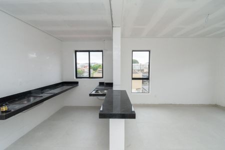 Sala de apartamento para alugar com 3 quartos, 73m² em Inconfidentes, Contagem