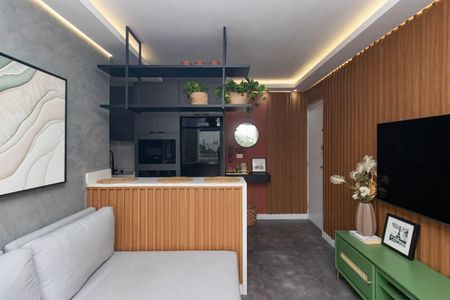 Sala de apartamento à venda com 2 quartos, 43m² em Vila Santa Terezinha (Zona Norte), São Paulo