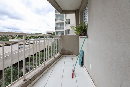 Varanda da Sala de apartamento para alugar com 2 quartos, 54m² em Jardim Monte Alegre, Taboão da Serra
