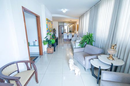 sala de apartamento à venda com 4 quartos, 193m² em São José, Belo Horizonte