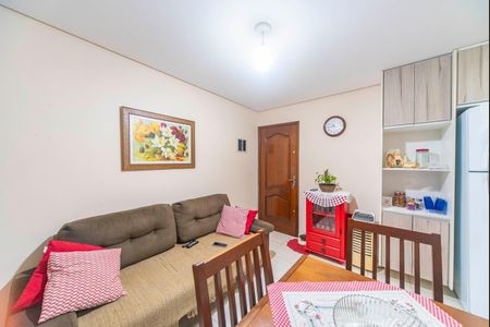 Sala de apartamento à venda com 2 quartos, 50m² em Parque Capuava, Santo André