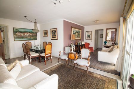 Sala de apartamento à venda com 3 quartos, 114m² em Brooklin, São Paulo