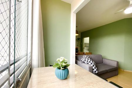 Varanda da Sala de apartamento à venda com 3 quartos, 85m² em Estoril, Belo Horizonte