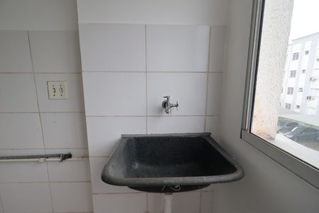 Cozinha de apartamento para alugar com 2 quartos, 50m² em Jardim Florestan Fernandes, Ribeirão Preto