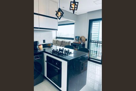 Cozinha de apartamento à venda com 1 quarto, 40m² em City Bussocaba, Osasco