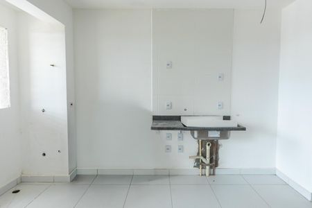 Cozinha de apartamento à venda com 1 quarto, 45m² em Taquaral, Campinas