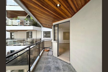 Varanda da Sala de apartamento para alugar com 3 quartos, 147m² em Moema, São Paulo