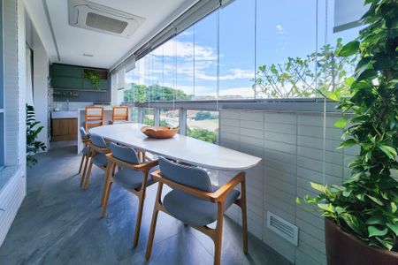 Varanda de apartamento à venda com 3 quartos, 106m² em Botafogo, Rio de Janeiro