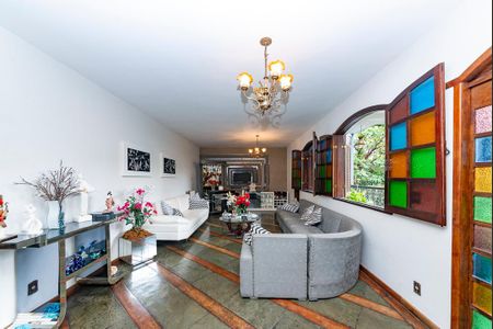 Sala 1 de casa à venda com 5 quartos, 550m² em Lourdes, Belo Horizonte