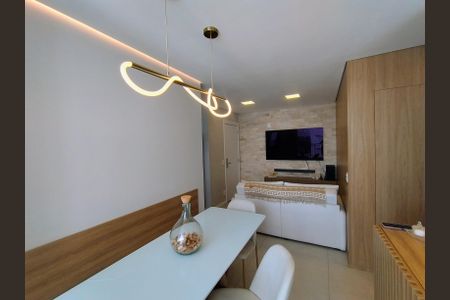 Sala de apartamento para alugar com 2 quartos, 56m² em Rudge Ramos, São Bernardo do Campo