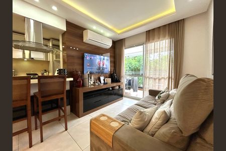 Sala de apartamento para alugar com 2 quartos, 87m² em Abraão, Florianópolis