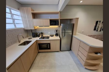 Cozinha de kitnet/studio para alugar com 1 quarto, 40m² em Botafogo, Rio de Janeiro