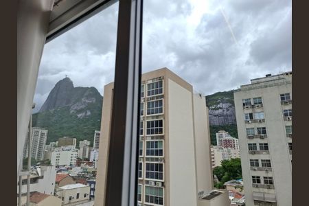 Vista do quarto de kitnet/studio para alugar com 1 quarto, 40m² em Botafogo, Rio de Janeiro