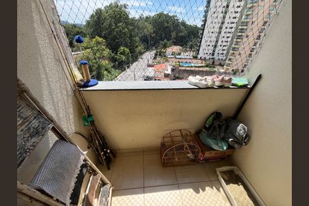 Varanda da Sala de apartamento à venda com 3 quartos, 76m² em Jardim Santa Ines, São Paulo