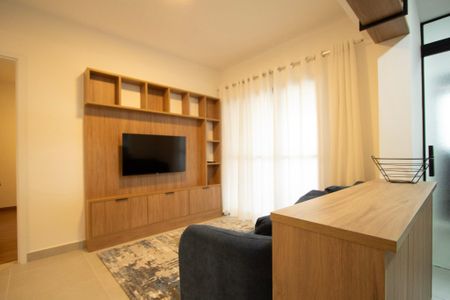 Sala de apartamento para alugar com 1 quarto, 55m² em Jardim Emilia, Sorocaba