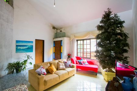 Sala de casa para alugar com 6 quartos, 400m² em Campestre, Santo André