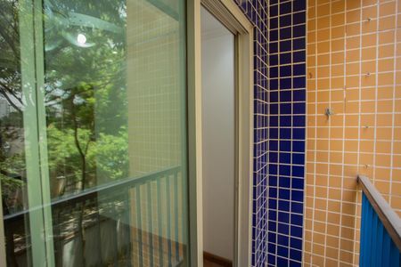 VARANDA DA SALA de apartamento para alugar com 2 quartos, 45m² em Jardim Centenario, São Paulo