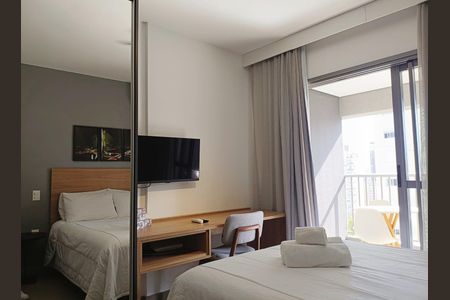 Sala/Quarto de kitnet/studio para alugar com 1 quarto, 25m² em Moema, São Paulo