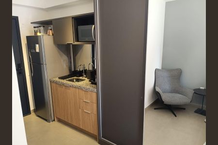 Sala/Quarto de kitnet/studio para alugar com 1 quarto, 25m² em Moema, São Paulo