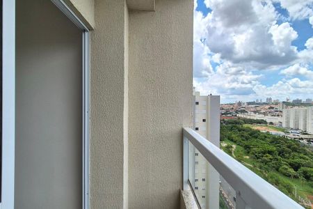 Varanda da Sala de apartamento para alugar com 2 quartos, 54m² em Parque Industrial, Campinas