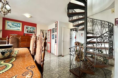 Sala de apartamento à venda com 3 quartos, 140m² em Vila Nova Caledonia, São Paulo