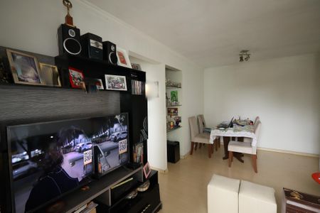 Sala de estar- Sala de jantar de apartamento à venda com 2 quartos, 50m² em Jardim Taquaral, São Paulo