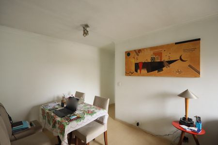 Sala de estar- Sala de jantar de apartamento à venda com 2 quartos, 50m² em Jardim Taquaral, São Paulo