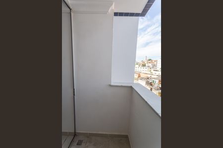 Varanda da Sala de apartamento à venda com 2 quartos, 56m² em Renascença, Belo Horizonte