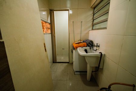 Área de Serviço de casa para alugar com 2 quartos, 70m² em Cidade Ocian, Praia Grande