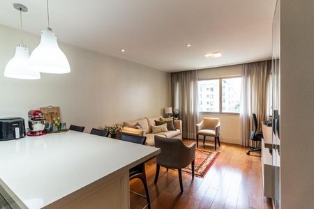 Sala de apartamento à venda com 1 quarto, 50m² em Vila Buarque, São Paulo