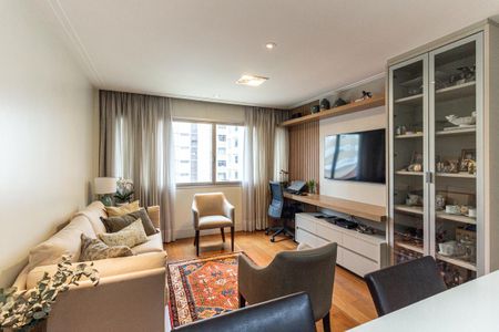 Sala de apartamento à venda com 1 quarto, 50m² em Vila Buarque, São Paulo