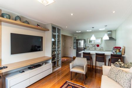 Sala de apartamento à venda com 1 quarto, 50m² em Vila Buarque, São Paulo