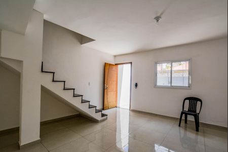 Sala de casa para alugar com 3 quartos, 110m² em Vila Alzira, Santo André