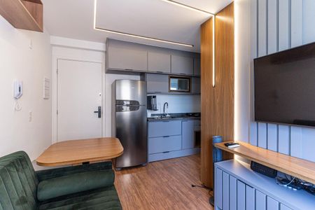 Sala de apartamento para alugar com 1 quarto, 25m² em Vila Buarque, São Paulo