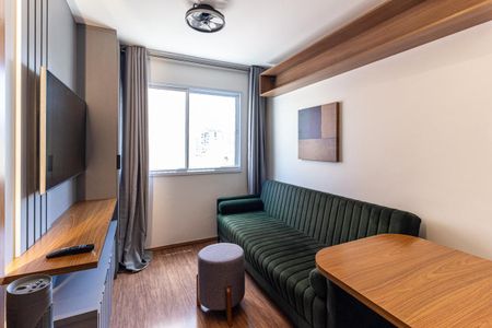 Sala de apartamento para alugar com 1 quarto, 25m² em Vila Buarque, São Paulo
