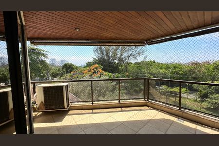 Varanda de apartamento para alugar com 3 quartos, 198m² em Recreio dos Bandeirantes, Rio de Janeiro