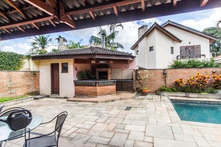Vista da Sala de casa de condomínio à venda com 4 quartos, 490m² em Residencial Cinco (alphaville), Santana de Parnaíba