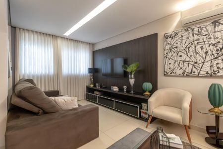 Sala de casa para alugar com 4 quartos, 380m² em Trevo, Belo Horizonte