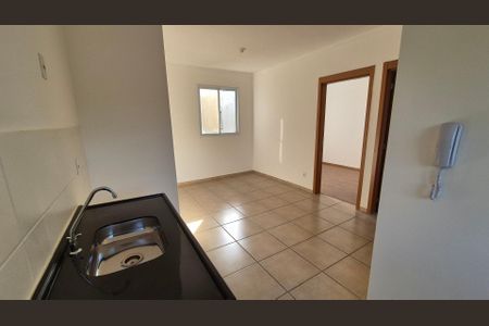 Cozinha de apartamento para alugar com 2 quartos, 43m² em Chácaras Pedro Corrêa de Carvalho, Ribeirão Preto