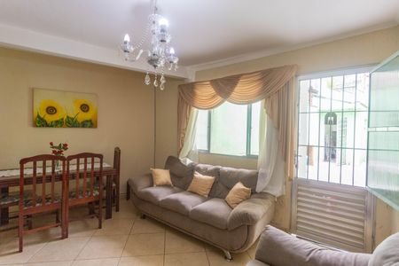 Casa 1 - sala de casa à venda com 3 quartos, 180m² em Campanário, Diadema