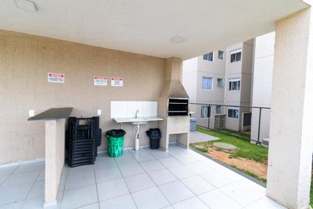 Área comum - Churrasqueira de apartamento para alugar com 2 quartos, 44m² em Campo Novo, Porto Alegre