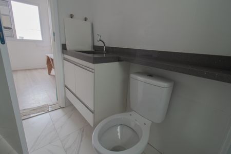 Banheiro Social de apartamento para alugar com 3 quartos, 100m² em Vila Guarani, Mauá