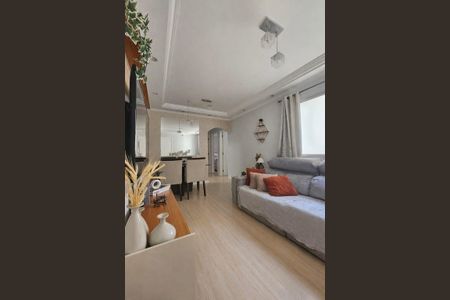 Sala de apartamento à venda com 2 quartos, 55m² em Jardim dos Oliveiras, Campinas
