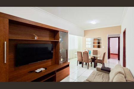 Sala de apartamento à venda com 2 quartos, 61m² em Santa Cruz, Belo Horizonte