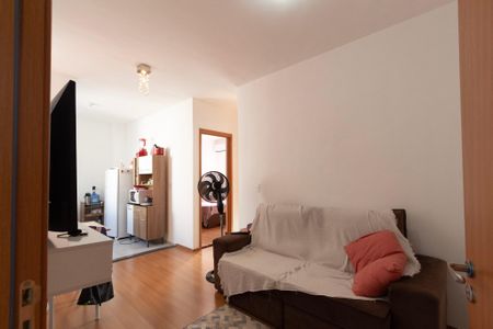 Sala de apartamento para alugar com 2 quartos, 42m² em Caguaçu, Sorocaba