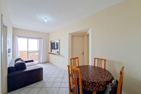 Sala de apartamento para alugar com 1 quarto, 48m² em Nova Mirim, Praia Grande